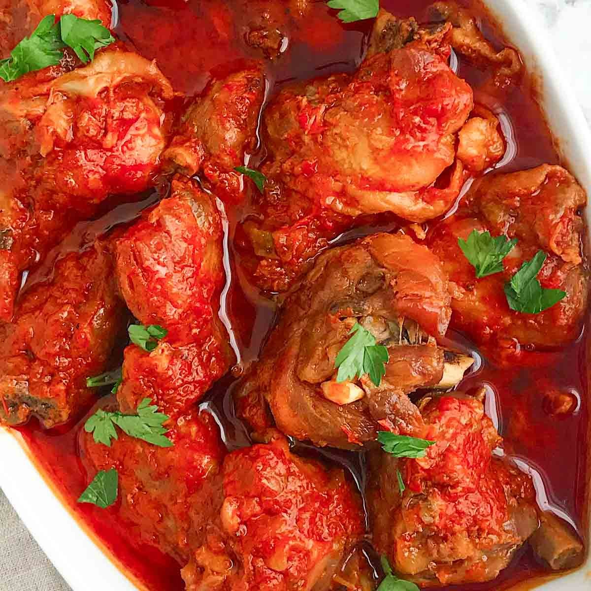CHICKEN STEW